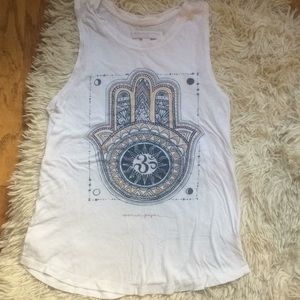 Spiritual Gangster Hamsa Tank Top